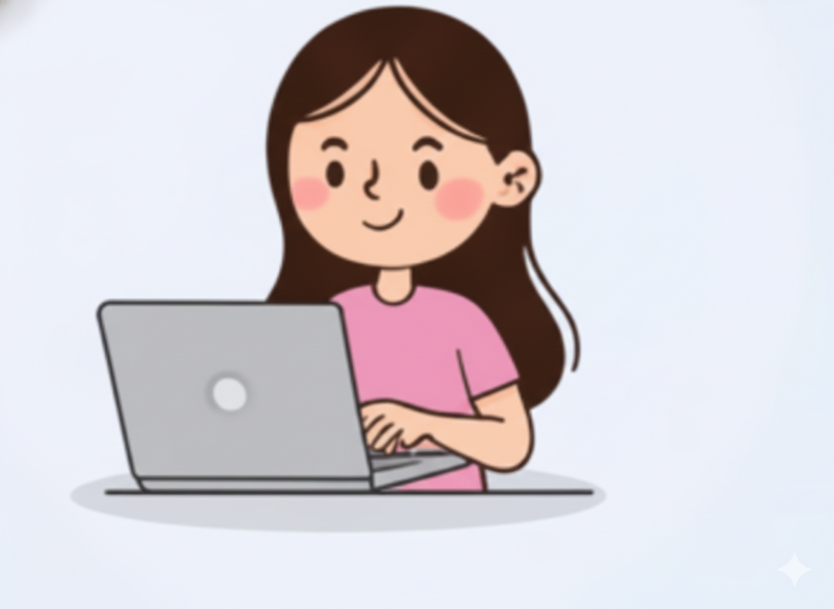 Manisha Thapa working as an Accountant